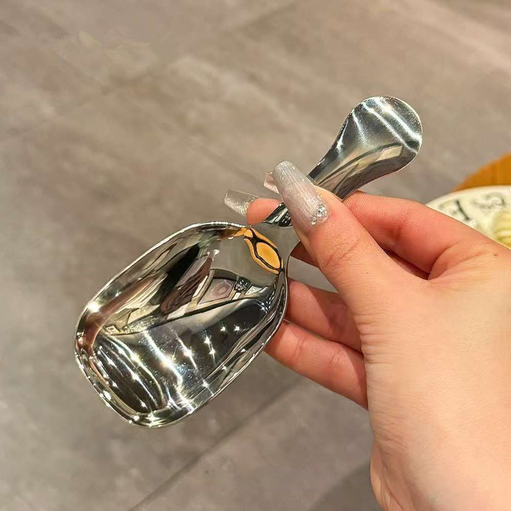 [한국산 대형 스푼] 가정용 스테인리스 두꺼운 스푼, 계량스푼, 차 스푼, 아이스크림 스푼, 음료 스푼