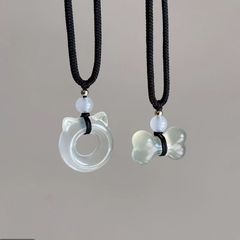 子犬の猫のネックレスの骨が美しくてかわいいペンダントのネックレスのカップルのプレゼントは親友にあげます。