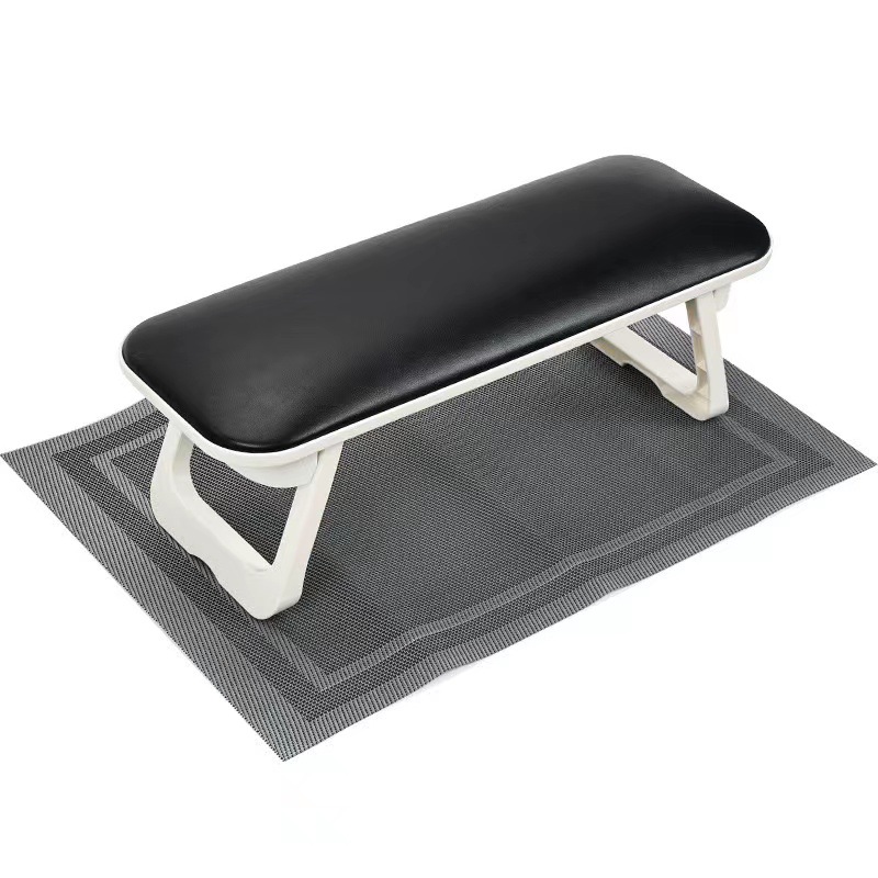 H8 actualizado manicura mano almohada Mat traje portátil plegable fácil de limpiar manicura antideslizante mano almohadilla de cuero antiincrustante