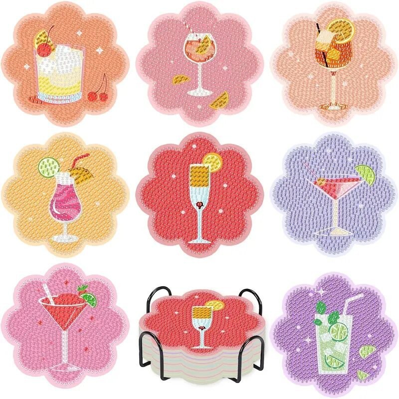 Transfronterizo para 5D pintura de diamantes artística cojín de taza creativo nuevo estilo de animación DIY pintura de diamantes decoración cojín de taza