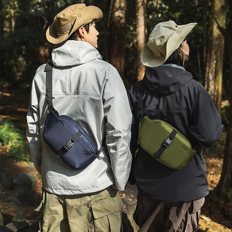 WEPOWER nueva bolsa de mensajero de viaje en la calle transfronteriza bolsa de mensajero de hombro de viaje bolso de pecho personalizado de moda