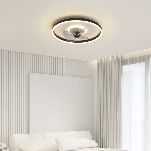 Xiaomi Smart Fan Lamp White Bedroom Lamp Ceiling Lamp Simple Dining Room Study Room Tmall Elf Ceiling Fan Lamp