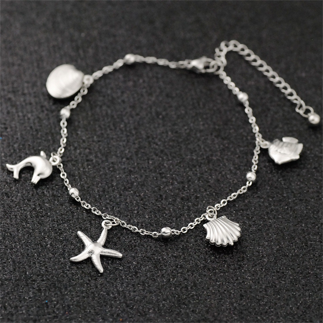 Titanium Steel Material Wholesale Jewelry Simple Style Classic Style Solid Color Titanium Steel Anklet