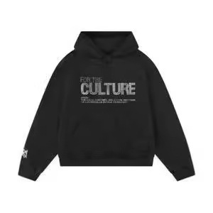 2025 Western European Letter Embroidered Rhinestone Print Loose Fashion Men's and Women's Hooded Sweatshirt with Pockets
