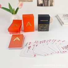 定做掼蛋扑克牌银行酒厂广告宣传扑克牌企业logo订制纸牌桌游牌