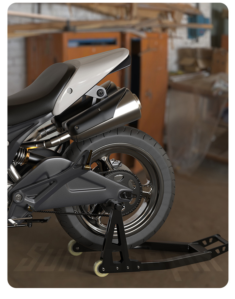 Cf Chunfeng Motorcycle Nk400 650Nk Mtr National Guest Modified Frame Parking Rack Tire Changing Maintenance Chain