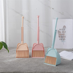 Children's play house plastic broom mini broom dustpan set brush learning broom tool soft broom combination