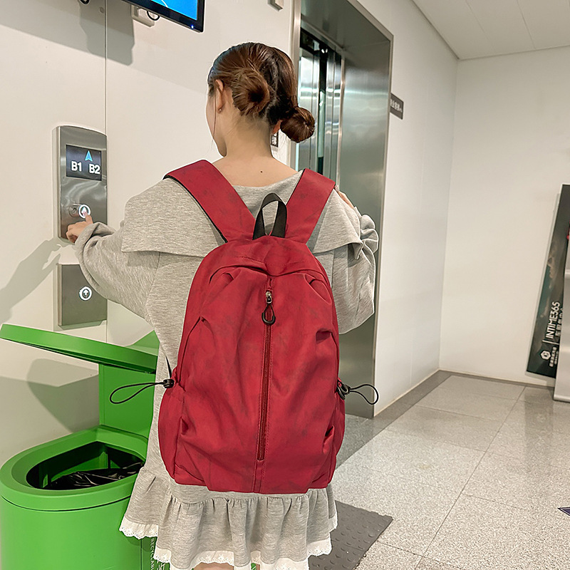 Nueva mochila casual para estudiantes universitarios, mochila de viaje para estudiantes de escuela secundaria, mochila de computadora de gran capacidad de moda simple