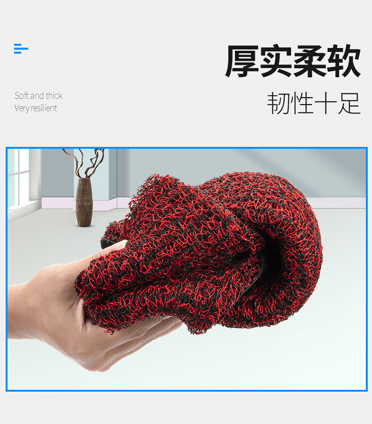 Suitable for Niu Mqil Electric Scooter 12mm Wire Loop Foot Mat Waterproof Anti-Slip Accessories Foot Pad