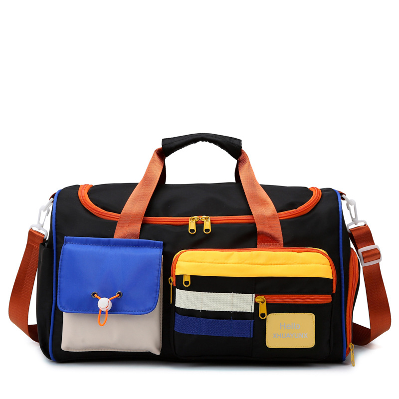 Bolsa Deportiva y para Yoga de Tela Oxford Repelente al Agua con Separación Seca y Húmeda para Uso Diario