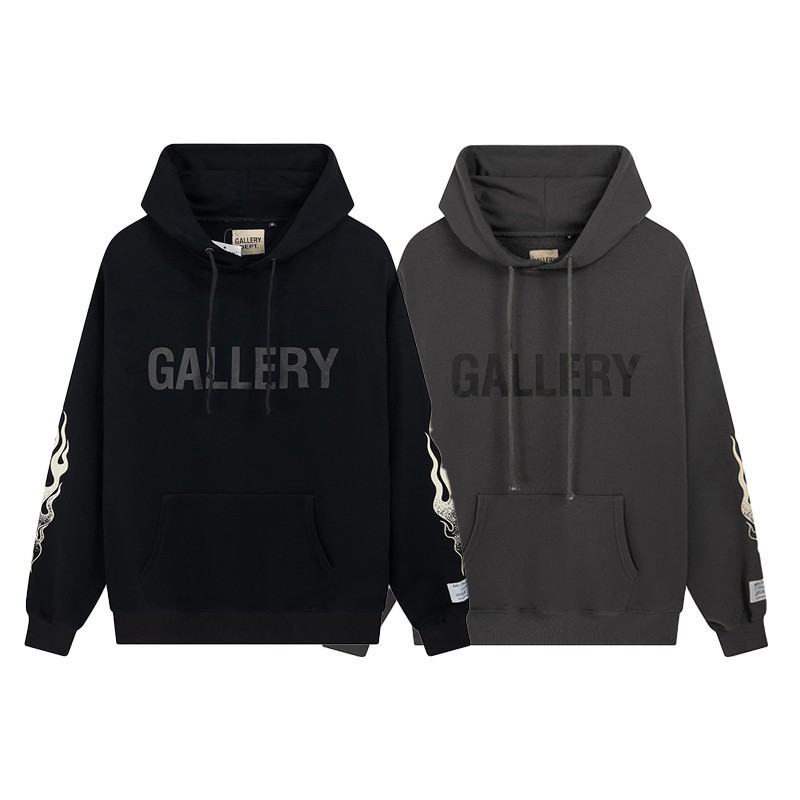 クロスボーダー卸売 GALLERY DEPT 落書きレターハイストリートパーカージャケットカップルスウェットシャツジャケットロングパンツ|undefined