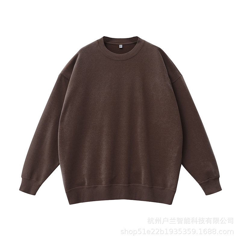 400g aged brushed round neck coffee