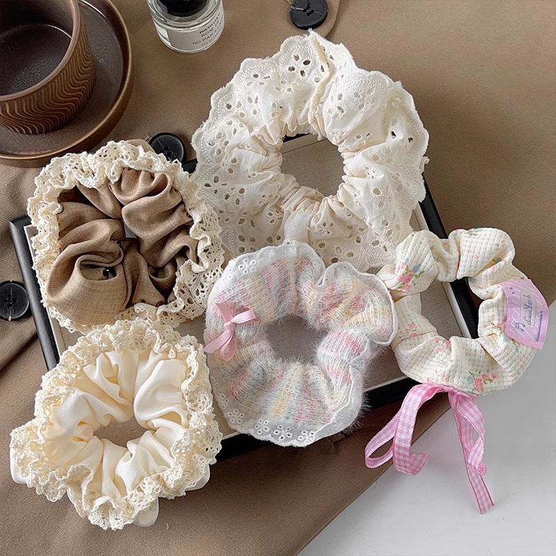 Super Immortal cerdo collar de cabello de la cabeza del anillo de cabello de 2025 nueva banda de goma de intestino grueso de cabello de mujer atado cabello de la joyería de cabello de la niña