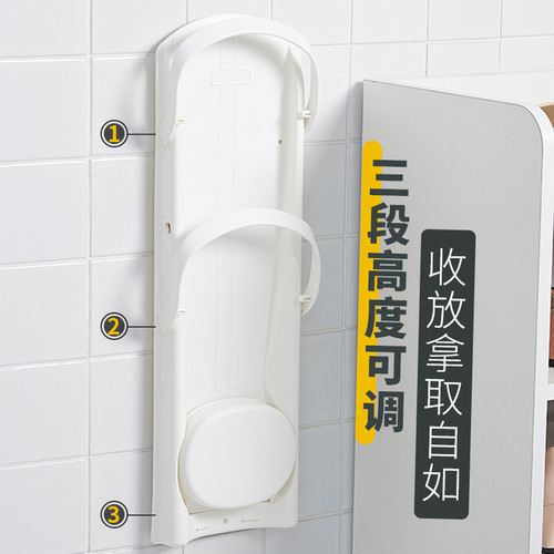 No punching wall-mounted umbrella storage rack with drainable foldable large and small umbrellas universal creative hotel commercial storage rack