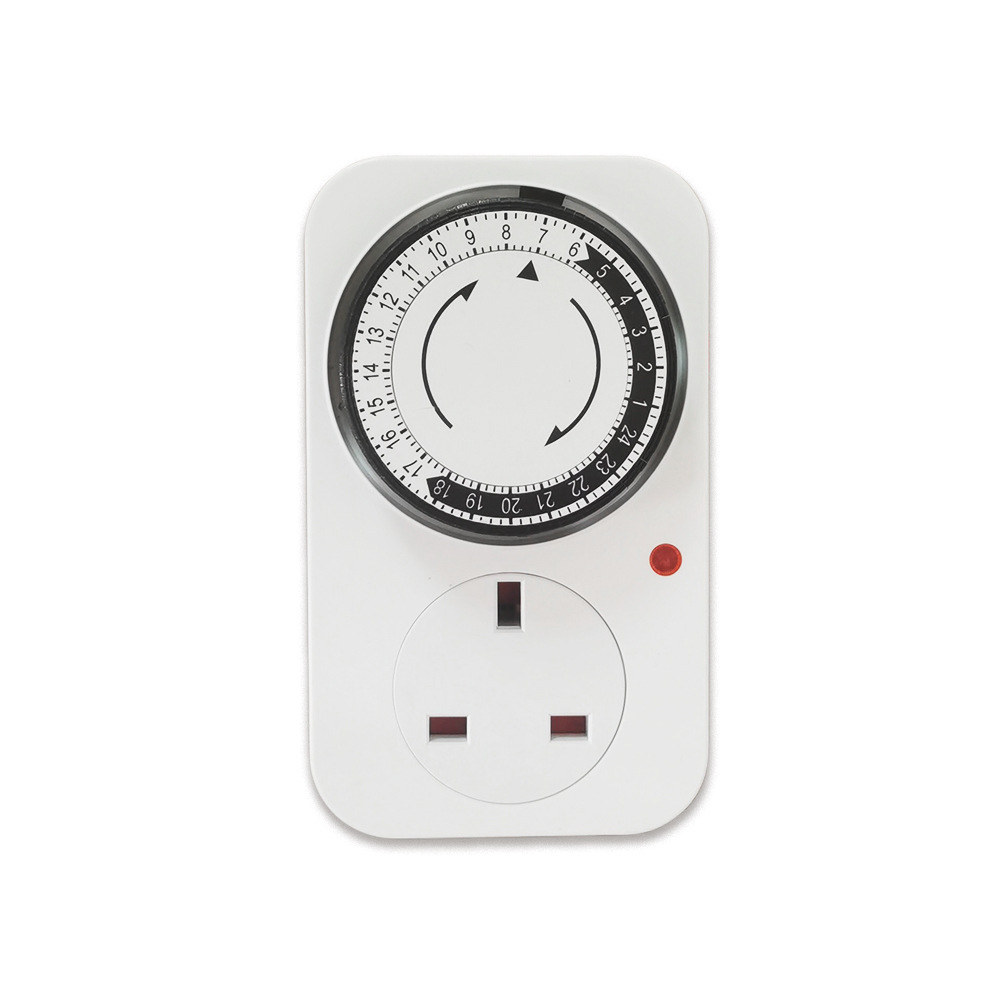 跨境专供13A英标/澳标定时器24小时循环开关定时器机械定时器插座