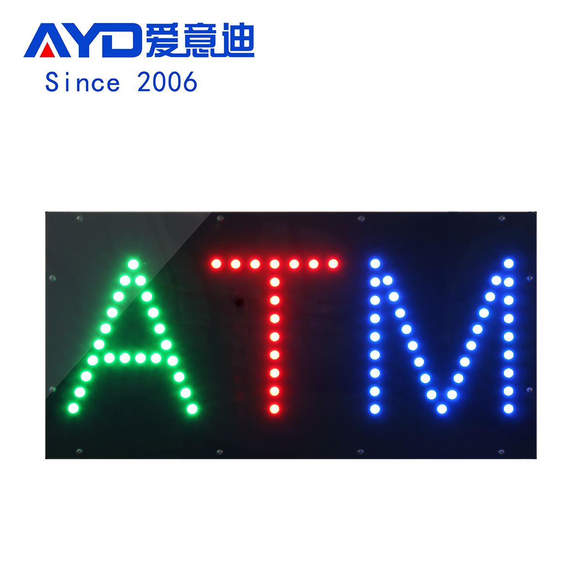 发光字LED广告牌 亚克力广告牌 ATM招牌 银行招牌 ATM SIGN批发