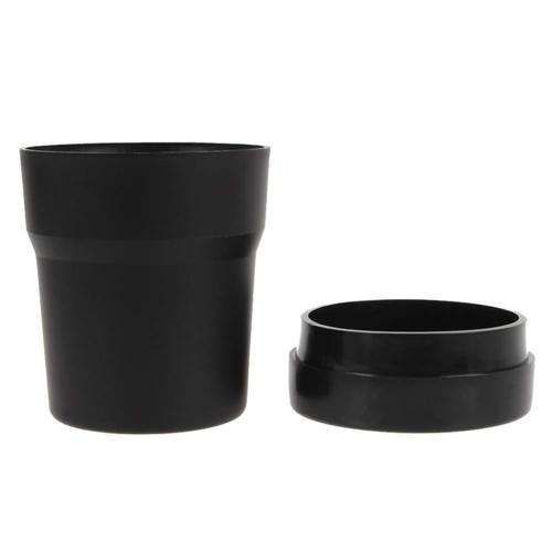 Multifunctional car mounted mini trash can with lid, desktop storage ashtray storage box, car cup holder trash can