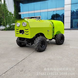科瑞果园遥控喷药机 大范围洒药柴油打药车 自走式四轮打药机