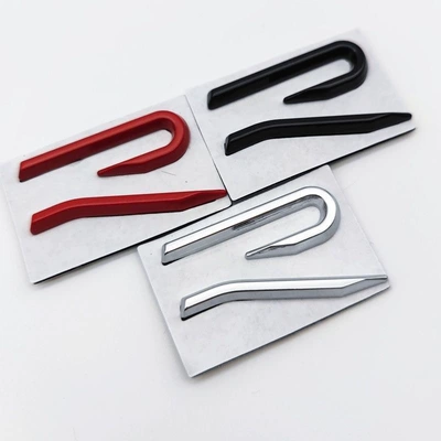 R badge car sticker, Car logo