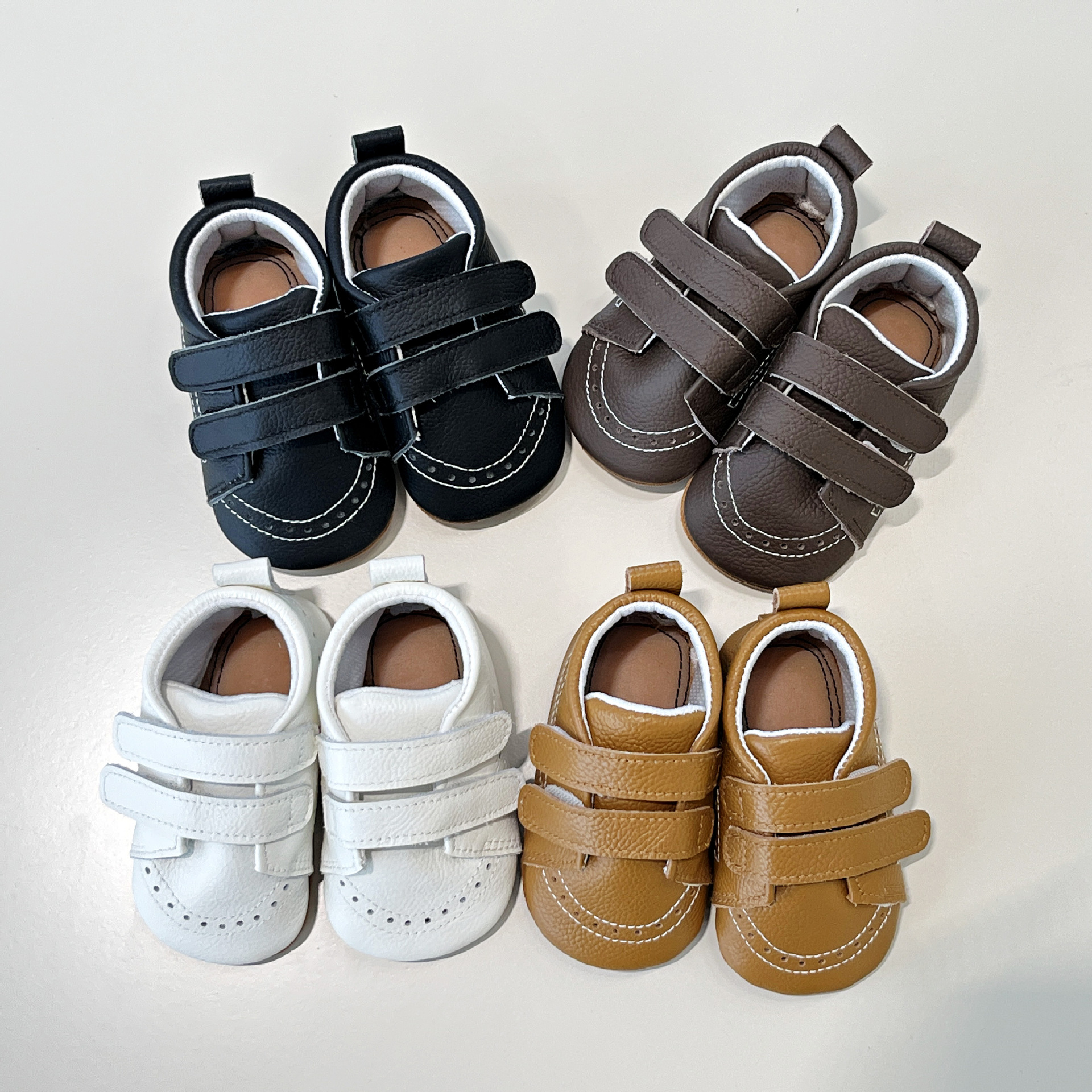 Factory Outlet Baby Soft Sole Toddler Shoes 0-1-3 Years Old Baby Autumn New Single Shoes Children's Shoes Men's Treasure