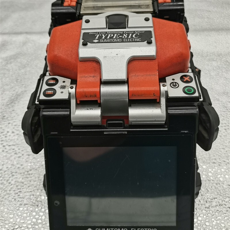 [Price Negotiable] Used Sumitomo 81C Fiber Optic Fusion Splicer for Sale, 80% New Condition, Original Paint Melt
