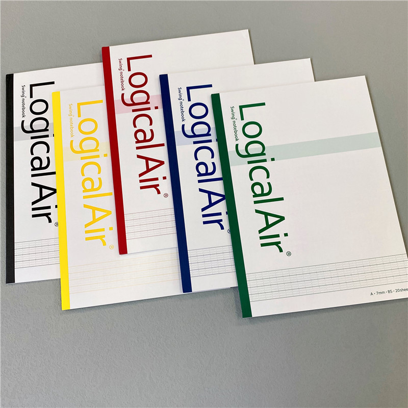 Nakabayashi Zhonglin Bloc de notas B5 Logic notas oficina copia blanda portátil ligero simple Lógica