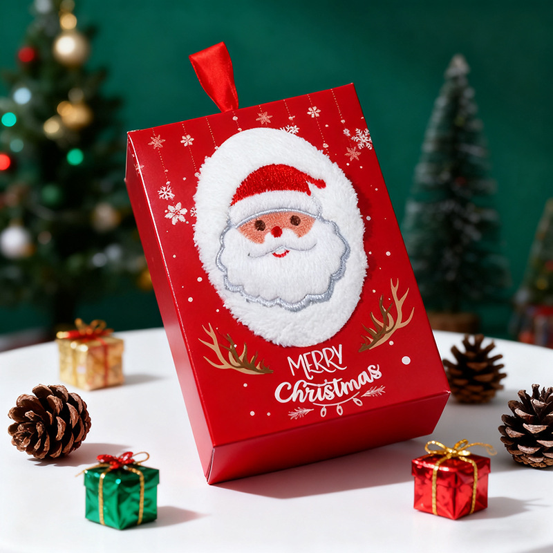 Christmas Towel Souvenir Kindergarten Creative Christmas Gift Set Cross-Border Children's Kindergarten Decorative Handkerchief Christmas Towel Souvenir Kindergarten Creative Christmas Gift Set Cross-Border Children's Kindergarten Decorative Handkerchief
