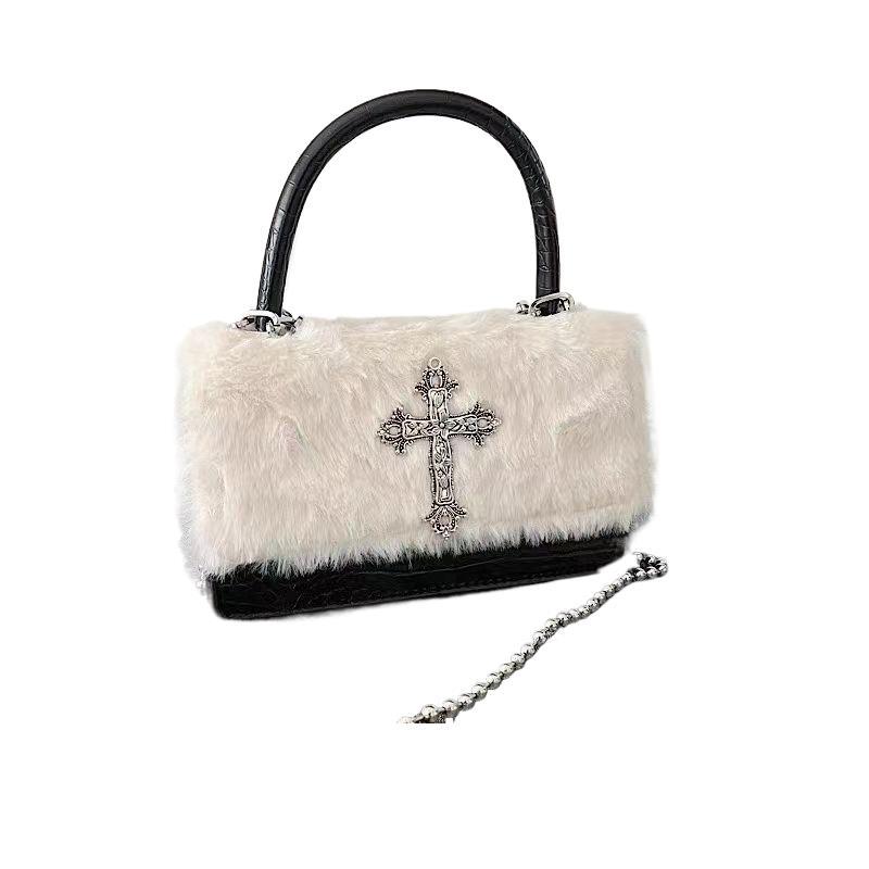 Borsa a tracolla donna quadrata stile gotico borsa a spalla_voghion.com