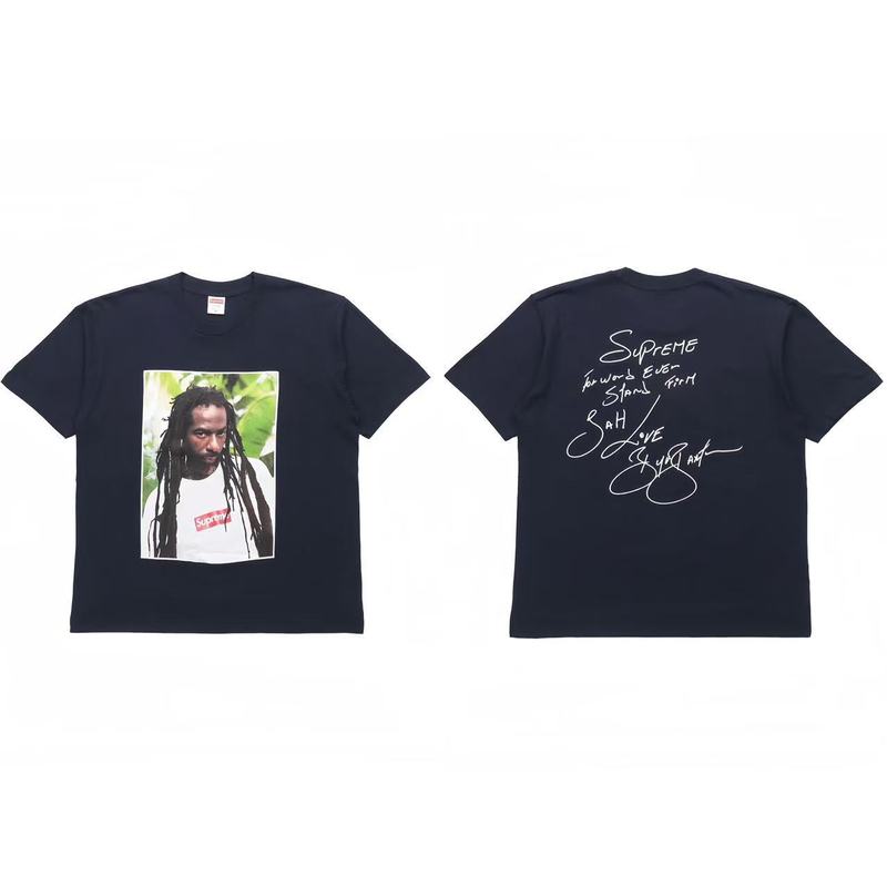 クロスボーダーファッションとトレンディなシュプリームレタープリントラウンドネック半袖ユニセックスストリートファッションTシャツドロップシッピング|undefined