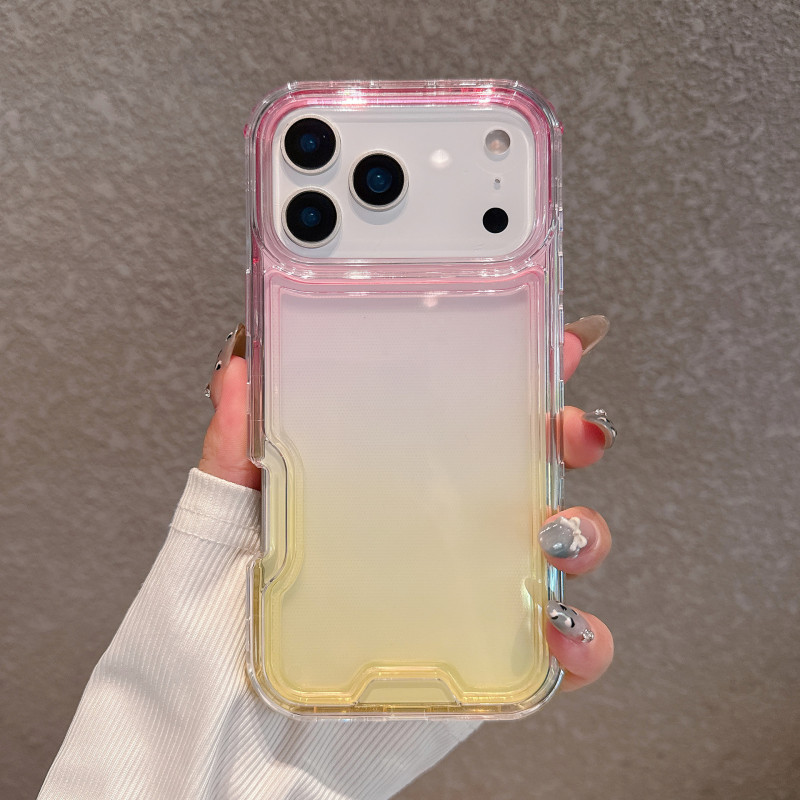 东南亚热卖适用于苹果iPhone17ProMax气囊防摔手机壳渐变色TPU|undefined