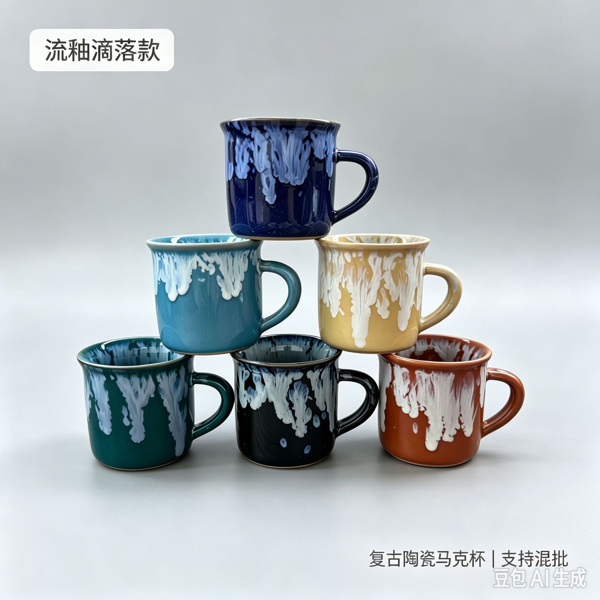 Taza de Té de Porcelana Estilo Retro para Té y Vino