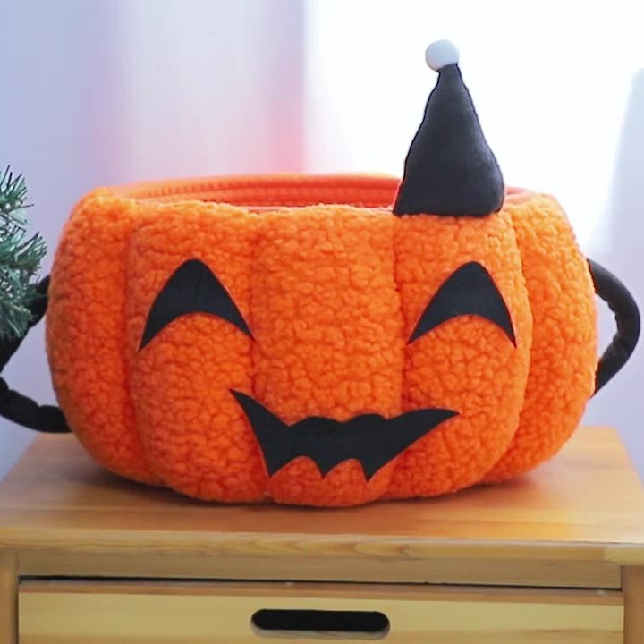 Ventas transfronterizas de dulces de Halloween, adornos caseros, cestas de regalo de Halloween