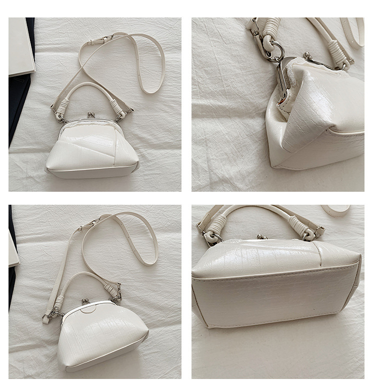 Fashionable and unique flap shell bag 2025 new style, versatile commuter shoulder bag, versatile handbag, stylish crossbody bag undefined