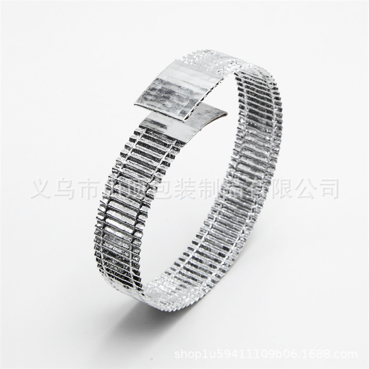 European and American DIY Christmas Headbands for Holiday Parties, Handmade Paper Light Gold Paper Headbands in Stock