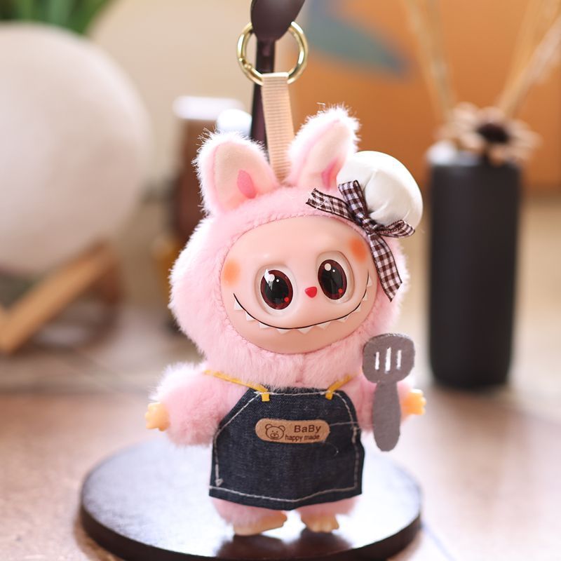かわいいビニールウサギのペンダントぬいぐるみ人形ウサギのバッグペンダントキーホルダー人形人形|undefined