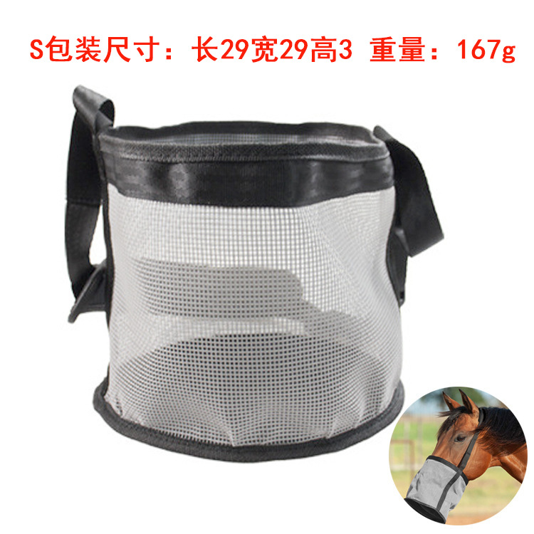 Suministros ecuestres bolsa de paja de caballo fácil de llevar bolso de heno bolsa de heno de caballo de alimentación lenta de gran capacidad