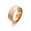Golden, 8mm, pink gold