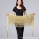 Halloween in stock Belly Dance Performance Costume ds Sequins Tassel Hips Bead Pieces Waist Chain Indian Dance Waist Towel Wholesale