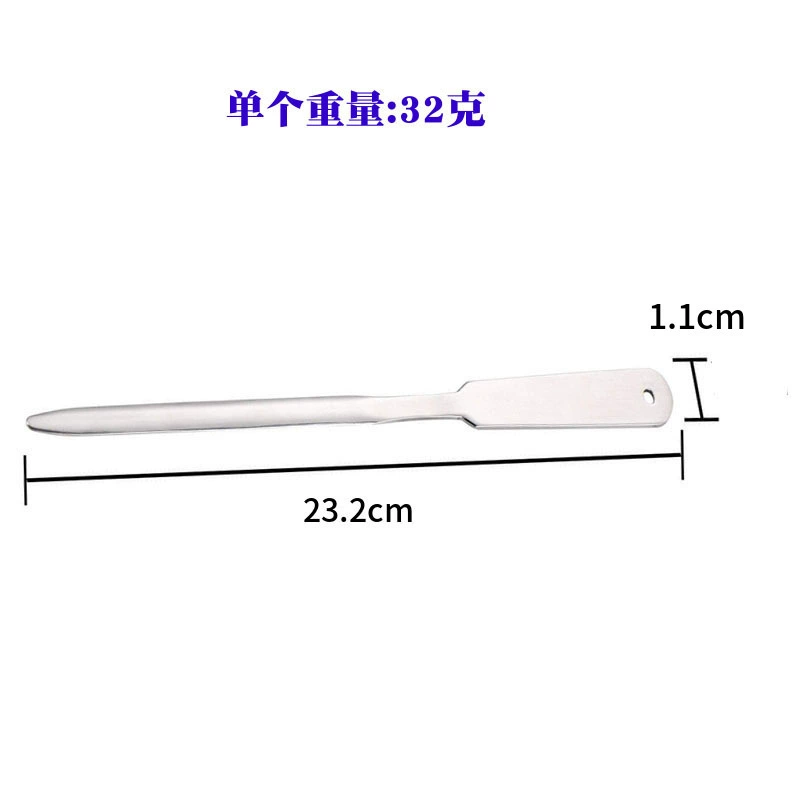 志友 Stationery available in stock rose gold stainless steel letter opener metal letter opener 4102 paper splitter and paper cutter