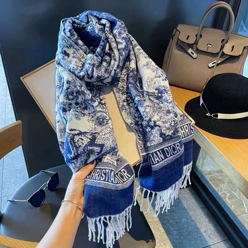 Павор Demi-season кашемир шарф-платок, длинный тёплый 65*180 см, универсальная модная накидка в ассортименте цветов