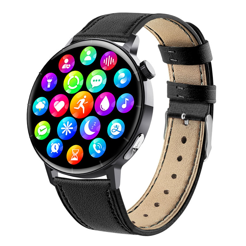 Reloj inteligente con pantalla redonda HD para hombre, F67Pro, frecuencia cardíaca, ECG, ECG, lípidos en sangre, monitoreo de ácido úrico, reloj deportivo de salud