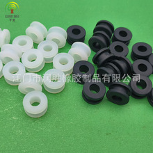 7.5-8MM硅胶护线卡护线环过线环过线圈电源线塞电源橡胶套
