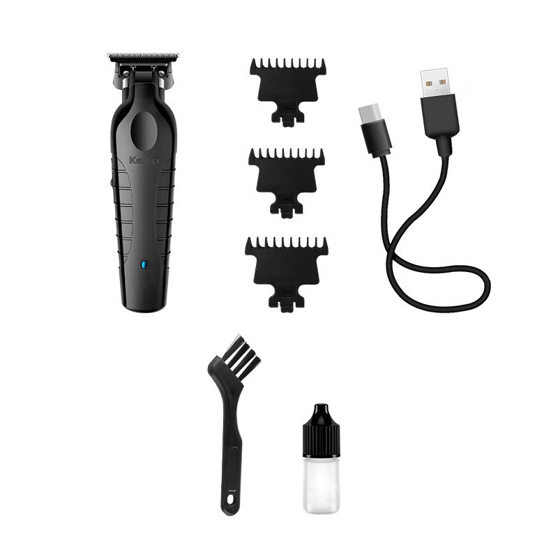 Kemei Kemei cortador de pelo eléctrico KM - 2299 cuchillas de tijeras eléctricas originales de empuje profesional de metalurgia en polvo al por mayor