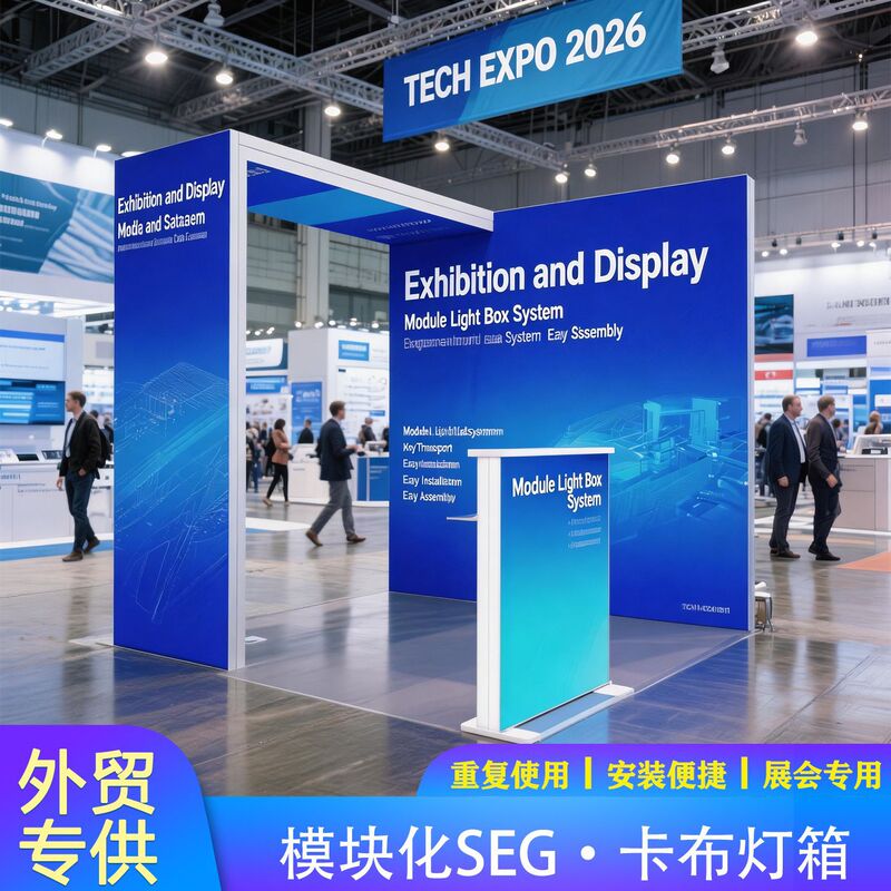 Special Exhibition Booth for Canton Fair, Lightweight and Easy to Transport, Seg Modular Quick Installation, Recyclable, Direct from the Source Factory Special Exhibition Booth for Canton Fair, Lightweight and Easy to Transport, Seg Modular Quick Installation, Recyclable, Direct from the Source Factory