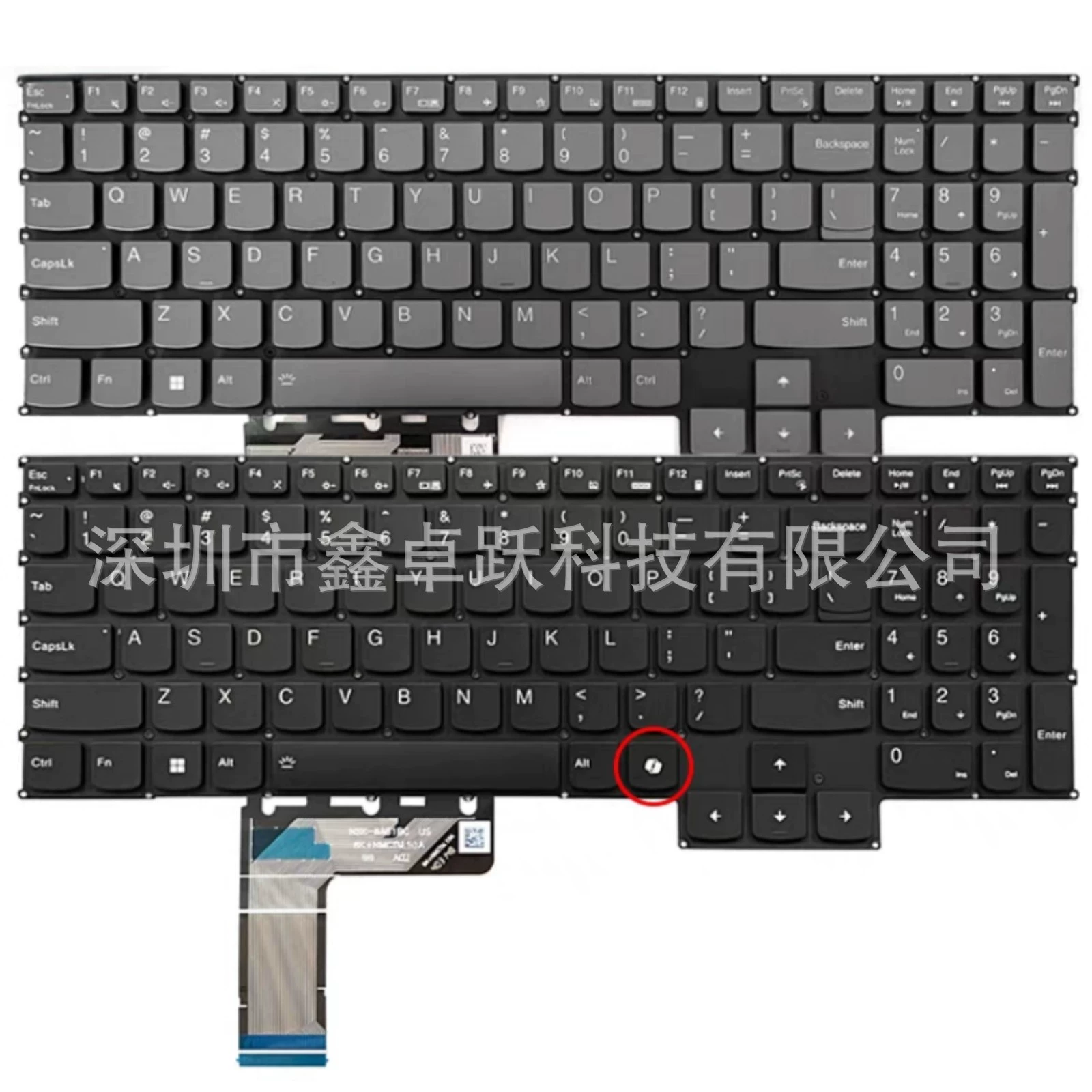 US подходит для Lenovo LOQ 15ARP9 15AHP9 15IAX9 15IAX9 15IRX9 15IAX9I