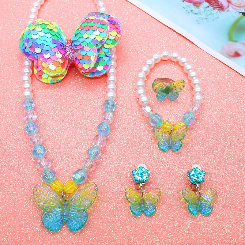 Jasmine Princess Jewelry Resumen Combinación de enlaces Accesorios COS de Halloween para niños al por mayor Comercio exterior transfronterizo Aladdin