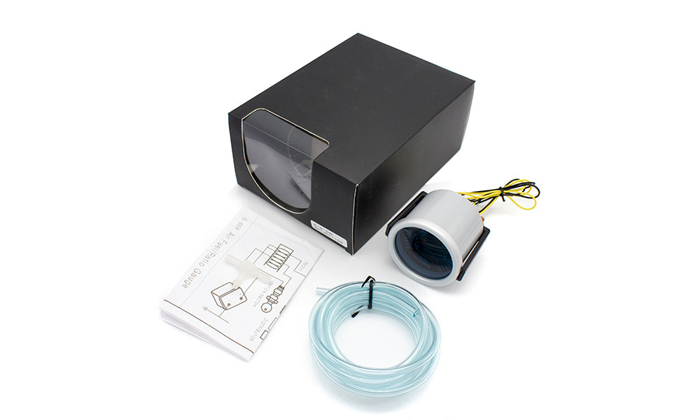 Cross-border bestseller: 52mm car modification instrument, analog boost gauge, universal 12V car instrument