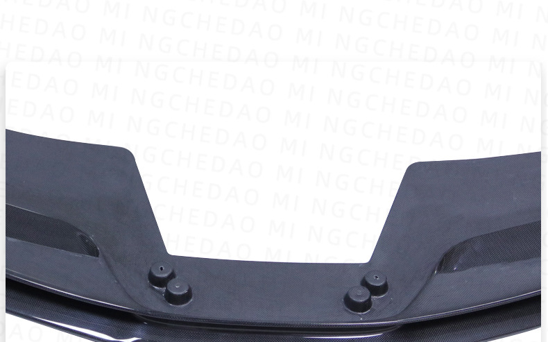 Suitable for Ferrari 488Gtb Modified V-Style Front Lip Carbon Fiber Front Shovel Head Shovel Chin Rear Lip Side Skirt Small Surround