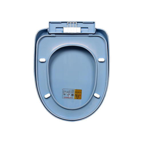 Factory supply thick colored O-shaped toilet seat cover universal seat toilet lid slow closing quick detachable home bathroom toilet seat cover