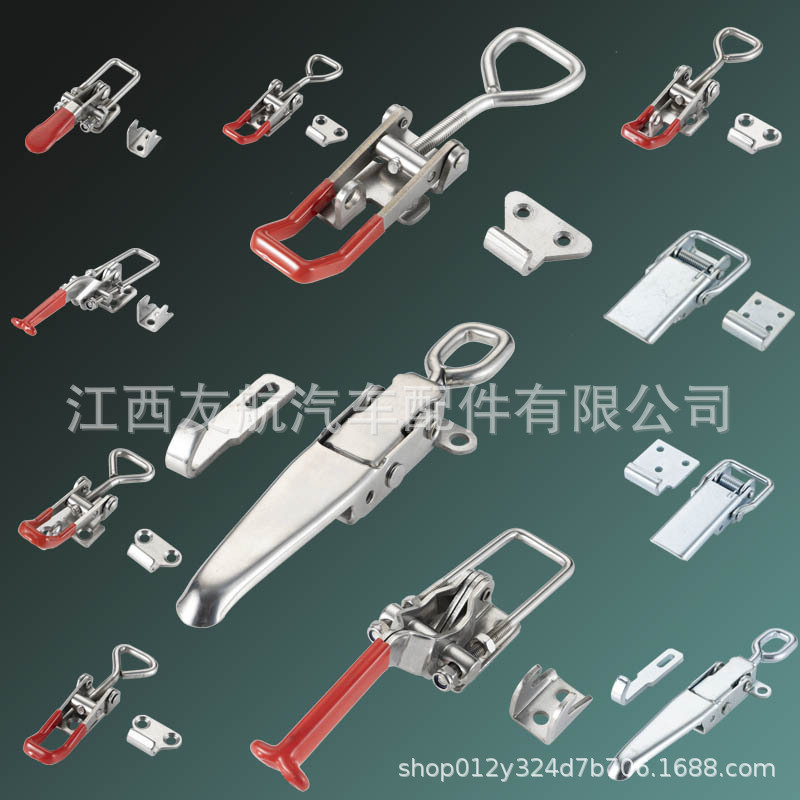 Railing Lock Buckle for Small Truck Compartment, Truck Latch, Railing Truck Lock Buckle, Stainless Steel Latch Accessories